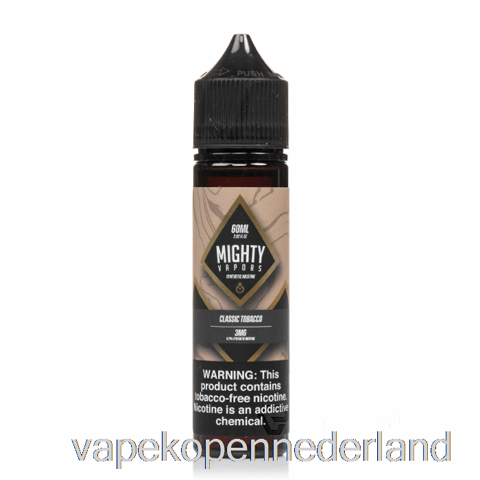 Vape Nederland Klassieke Tabak - Machtige Dampen - 60ml 3mg
